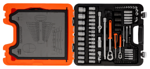 Bahco S108 Hylsnyckelsats 1/4" & 1/2" 108 delar