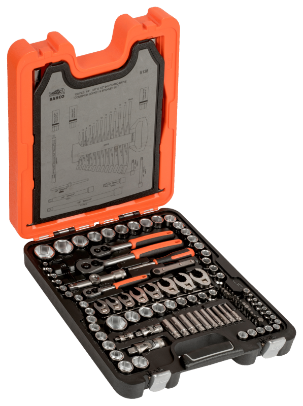 Bahco Hylsnyckelsats S138 () Bahco Hylsnyckelsats S138