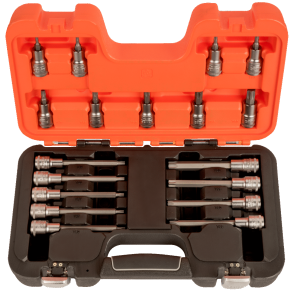 Bahco S18TORX Bitshylssats 1/2" Torx 18 delar