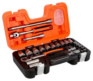 Bahco S240AF Hylsnyckelsats 1/2" Tum 24 delar