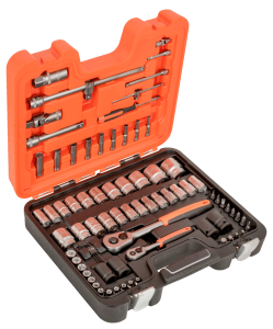 Bahco S800 Hylsnyckelsats 1/4" & 1/2" 77 delar