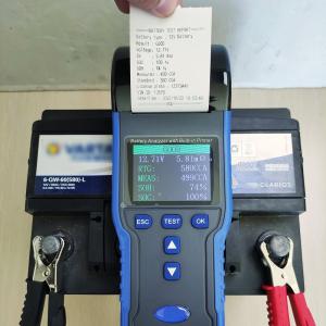 Batteritestare med skrivare TM990A