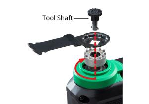 HiKOKI CV18DA Tool Shaft