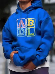 AB/DL HOODIE BLÅ