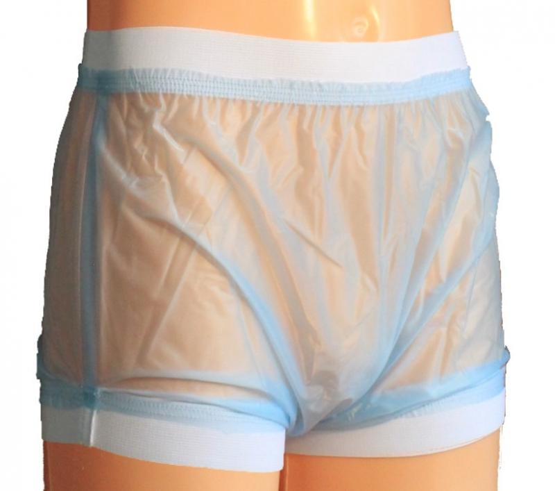 PVC BYXA BRED RESÅR BLÅ