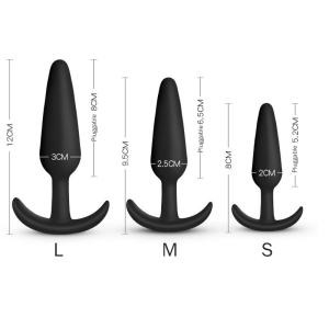 Silicone Anal Plug Set