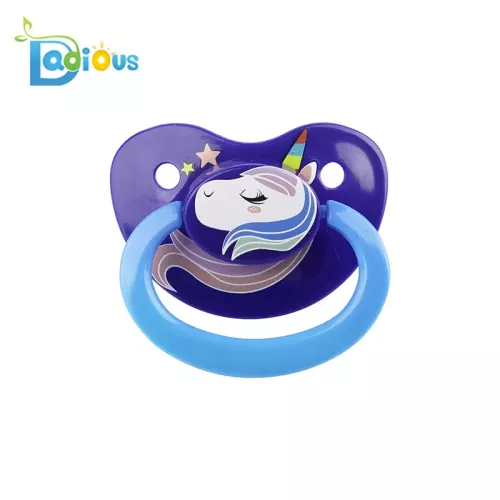 Anatomisk Napp Unicorn Blå