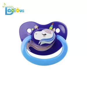 Anatomisk Napp Unicorn Blå