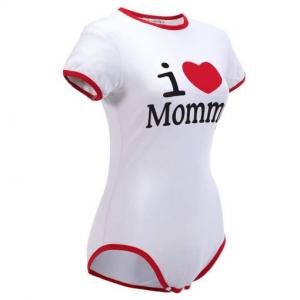 I Love Mommy Red Onesie