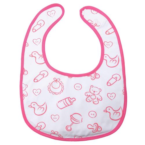 Nursery Pink Adult Bib