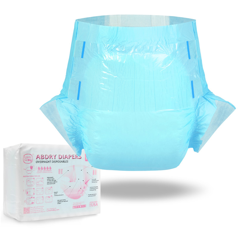ABDry Ultra Absorbent Diapers 10 Pack Blå