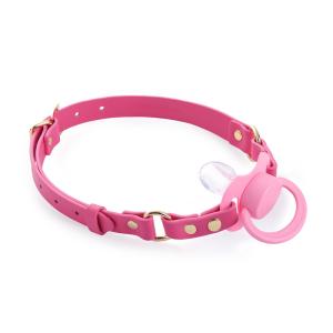 Gen II Pacifier & Gag Set HOT PINK