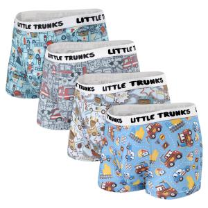 Cars Little Trunks Boxer Briefs Set 4