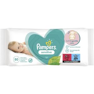Pampers Sensitive Våtservetter XXL PACK 80