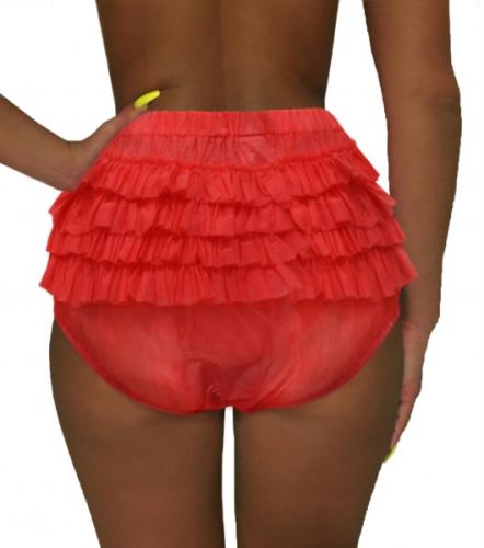 PVC BYXA ANKSTJÄRT RÖD