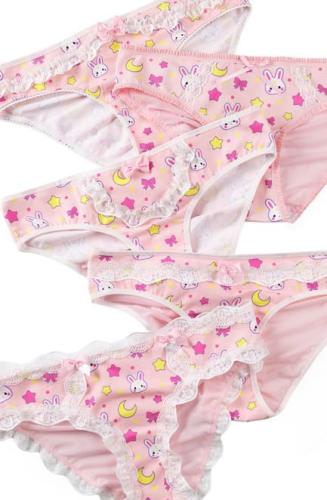 Usagi Cotton Panties Set