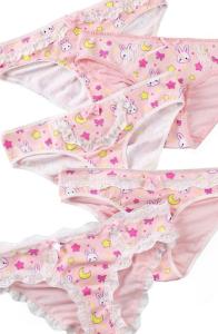 Usagi Cotton Panties Set