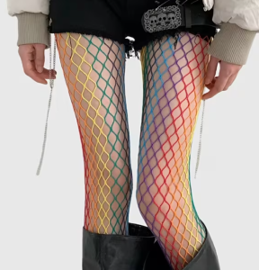 Strumpbyxor Nätstrumpor Flerfärgad One Size