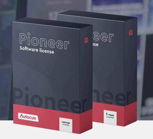 Pioneer software license pack, 1-year entitlement