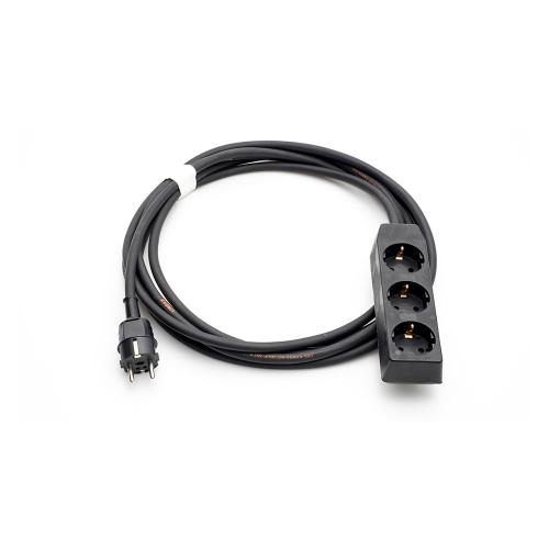 2m Extension Cord 3 Socket