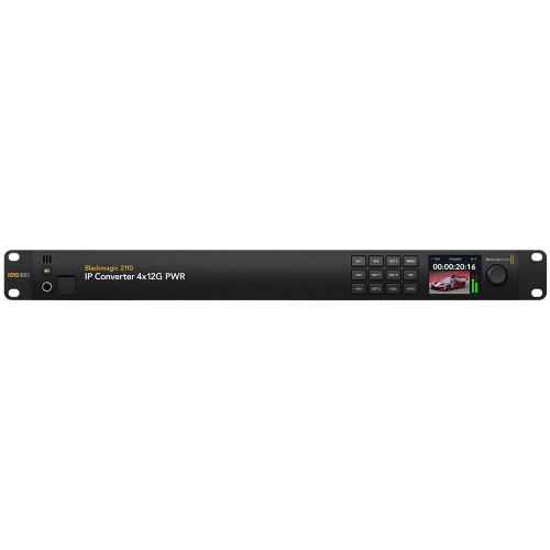 Blackmagic 2110 IP Converter 4x12G PWR