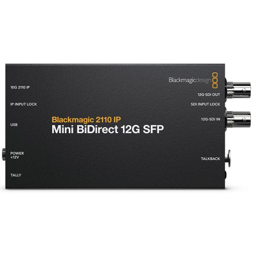 Blackmagic 2110 IP Mini BiDirect 12G SFP