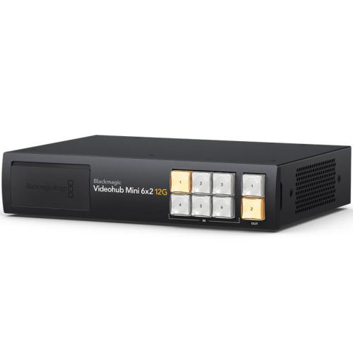 Blackmagic Videohub Mini 6x2 12G