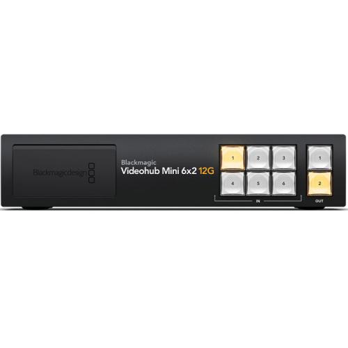 Blackmagic Videohub Mini 6x2 12G