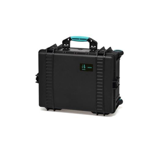 Resin Case HPRC2600W Wheeled Foam Black/Blue