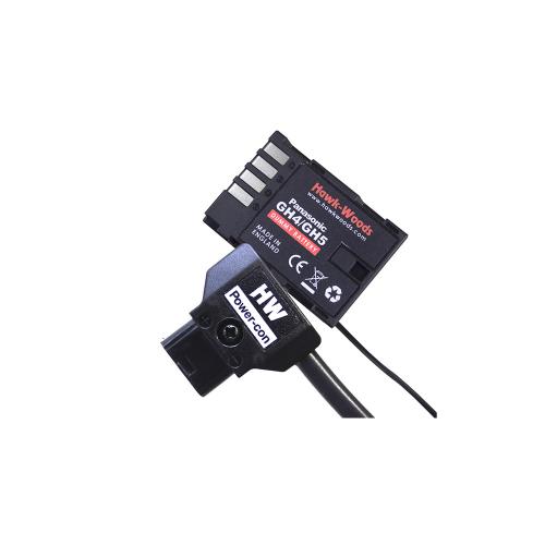 D-Tap power cable for Panasonic GH4 and GH5 45 cm