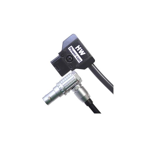 D-Tap male to Lemo 6-pin Epic Right Angled, 45 cm