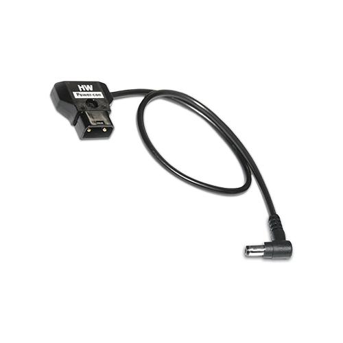 D-Tap male to 2.1mm right-angled Jack (SMHD), 45 cm