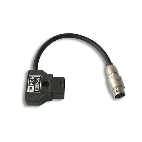 D-Tap male to Hirose female (4-pin), 10 cm