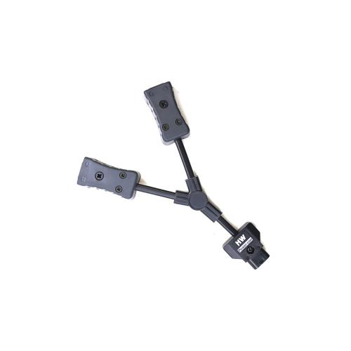 D-Tap male to D-Tap x2 female, 6 cm