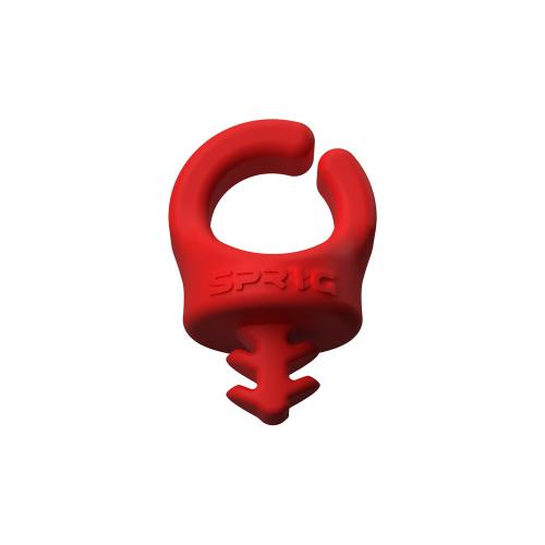 Sprig Cable Ties - Red 3/8-16, 3-Pack