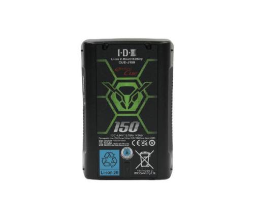 Cue J150 14.54V 143Wh High Load V-Mount with D Tap O/P (80W)
