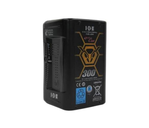 Cue J300 14.54V 289Wh High Load V-Mount w 2x DTap O/P 100W