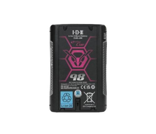 Cue J98 14.54V 95Wh High Load V-Mount with D Tap O/P (80W)