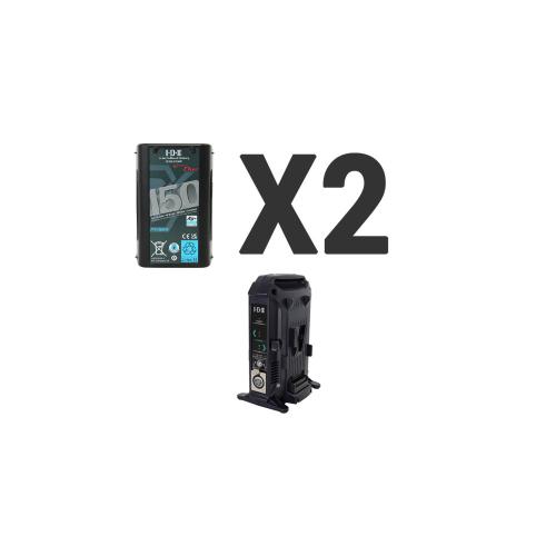 Kit 2 x DUO-C150P + 1 x VL-2X