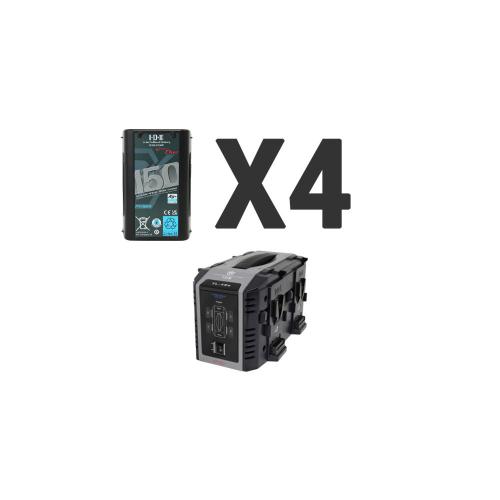 Kit 4 x DUO-C150P + 1 x VL-4Se