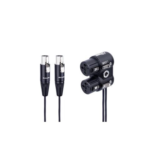 Audio Breakout AB-7 Right Angle (ARRI Sonosax AEM-1)