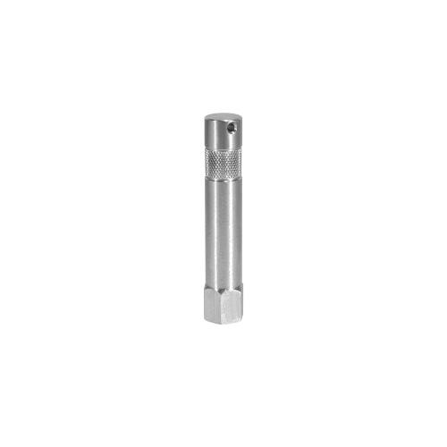 3in Aluminum Baby Pin with 3/8in Female Thread