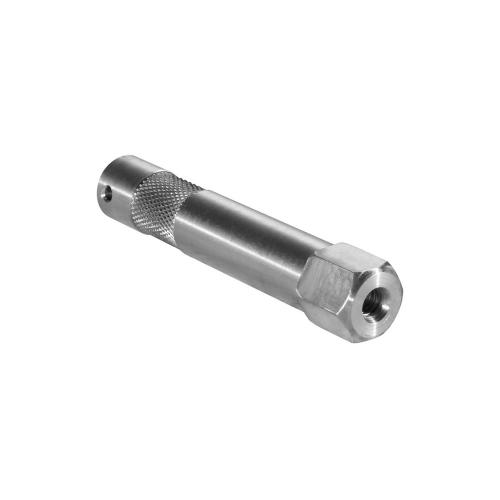 3in Aluminum Baby Pin with 1/4in Female Thread