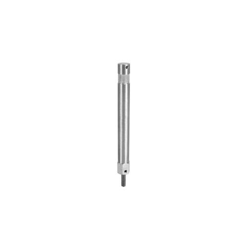 6in Aluminum Baby Pin with 1/4in Male Thread
