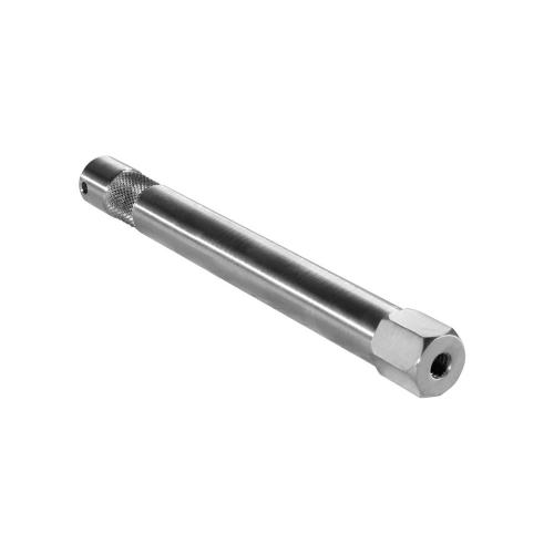 6in Aluminum Baby Pin with 1/4in Female Thread