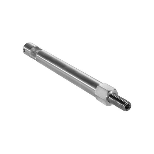 6in Aluminum Baby Pin with 3/8in Male Thread