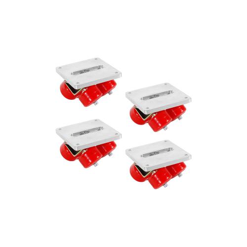 Four Wheels Per Corner Skateboard Bracket