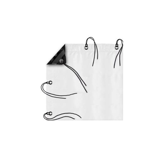 Black/White Soft Bounce W/Bag 4x4ft (1,12x1,12m)