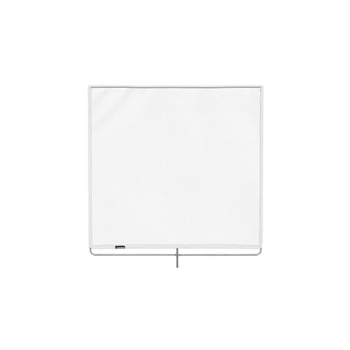 Stainless frame with silent grid 1/4 48x48in (1,2x1,2m)