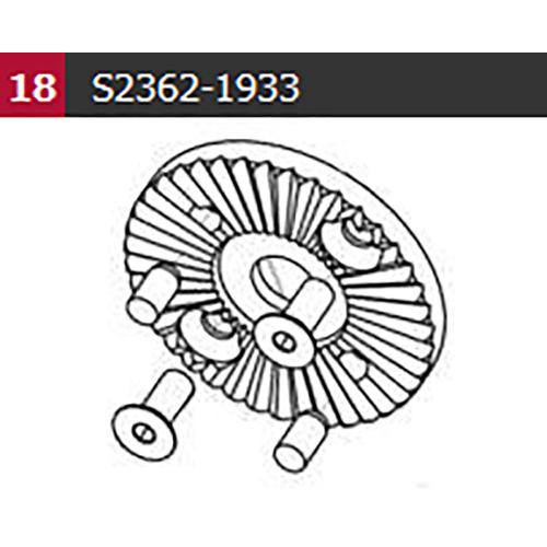 Kit V18P Toothed Disc